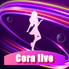 آیکون‌ Cora live