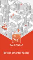 Falcon Taxis Plakat