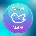 Fake Tweets, Tweet maker app icône