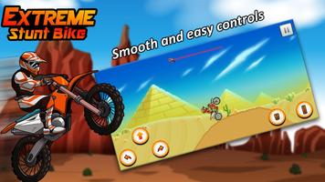 Extrem Stunt Bike Racing Moto Trail rider Plakat