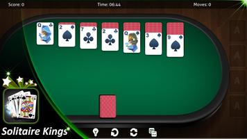 solitaire kings - jeu de cartes classique capture d'écran 1