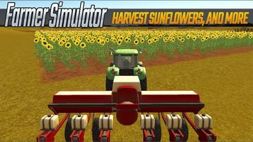 agriculteur simulateur 3d Affiche