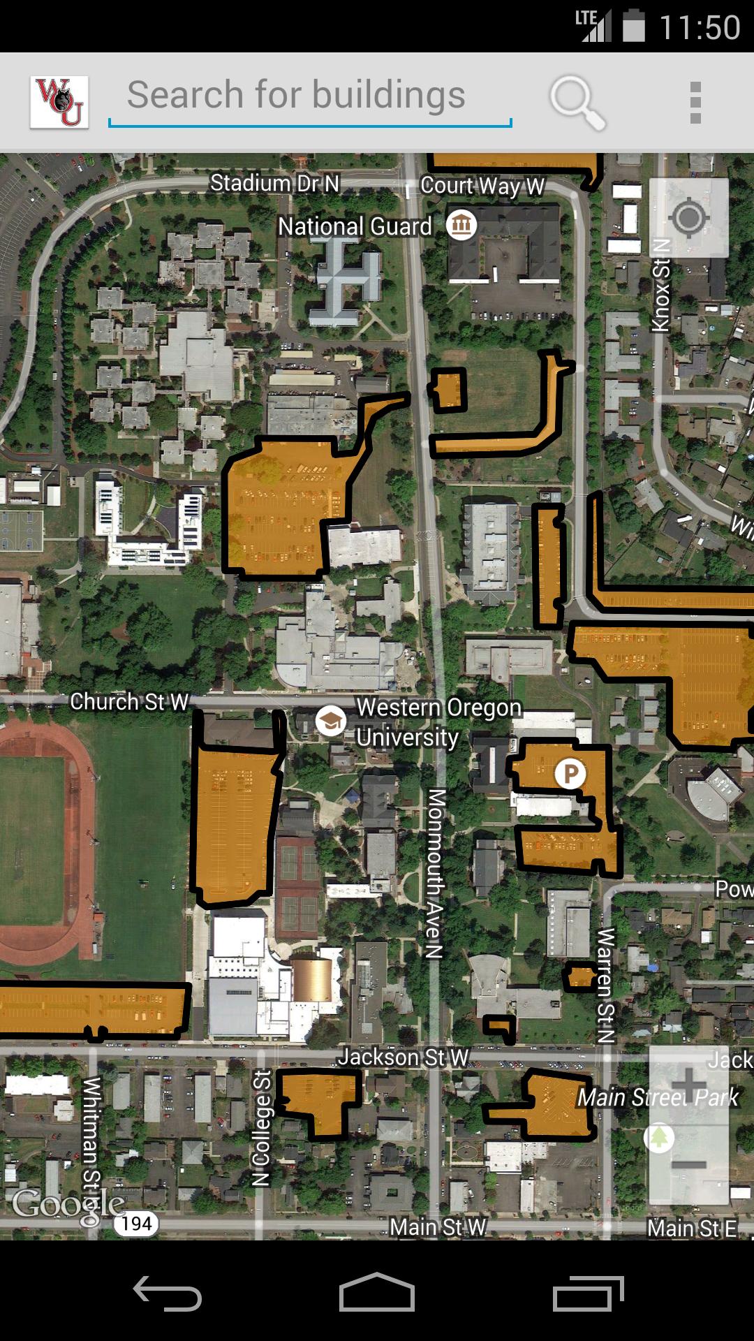 Wou Campus Map For Android Apk Download