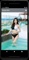 Korean Girl Bikini Wallpaper capture d'écran 1