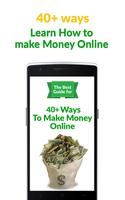 40+ easy ways to make money poster