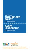 Poster Anti-Hunger Policy Conference