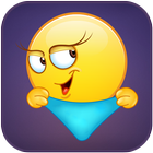 Flirty emoji & Adult stickers icône