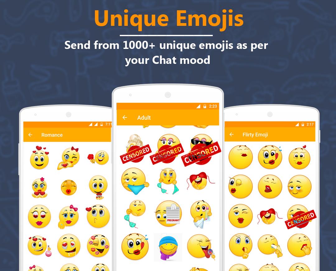 Flirty emoji : adult stickers - dirty emoji for Android - APK Download