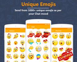 Flirty emoji & Adult stickers capture d'écran 1