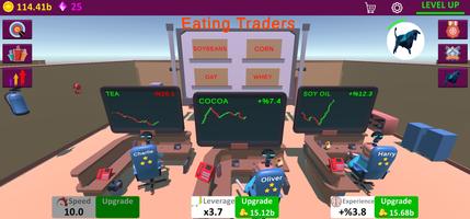 Idle Trader – Trading Manager Clicker Tycoon تصوير الشاشة 1
