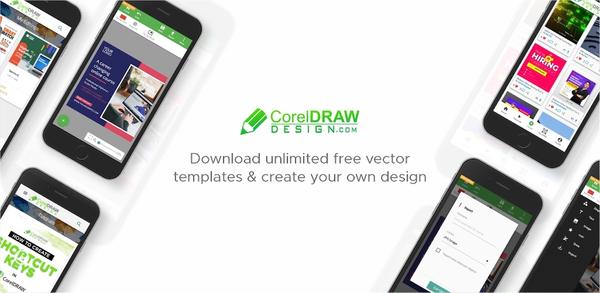 How to Download CorelDraw Design Templates for Android image