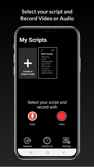 Teleprompter with Video Audio screenshot 3