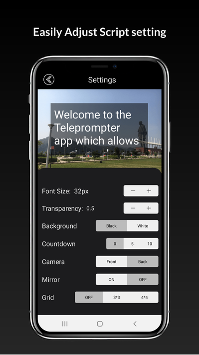 Teleprompter with Video Audio screenshot 4