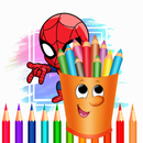 Super Spider Hero Coloring man APK