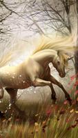 Horse and Unicorn Nature Wallpapers capture d'écran 1