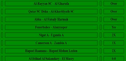 پوستر Correct score tips