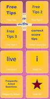 correct score tips Plakat