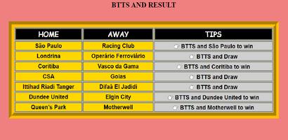 Correct Score Pro Tips Plakat