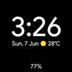 ”Pixel Watch face - Minimal pixel style watch face