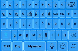 Myanmar keyboard 2020: Zawgyi  poster