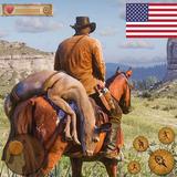 Cowboy Horse Riding Wild West