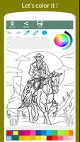 Cowboy Coloring Book screenshot 3