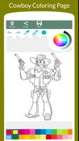 Cowboy Coloring Book poster