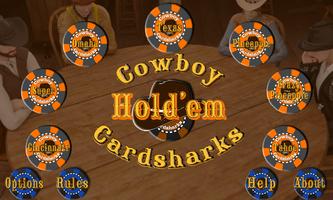 CCHoldemFREE - Cowboy Cardshar الملصق