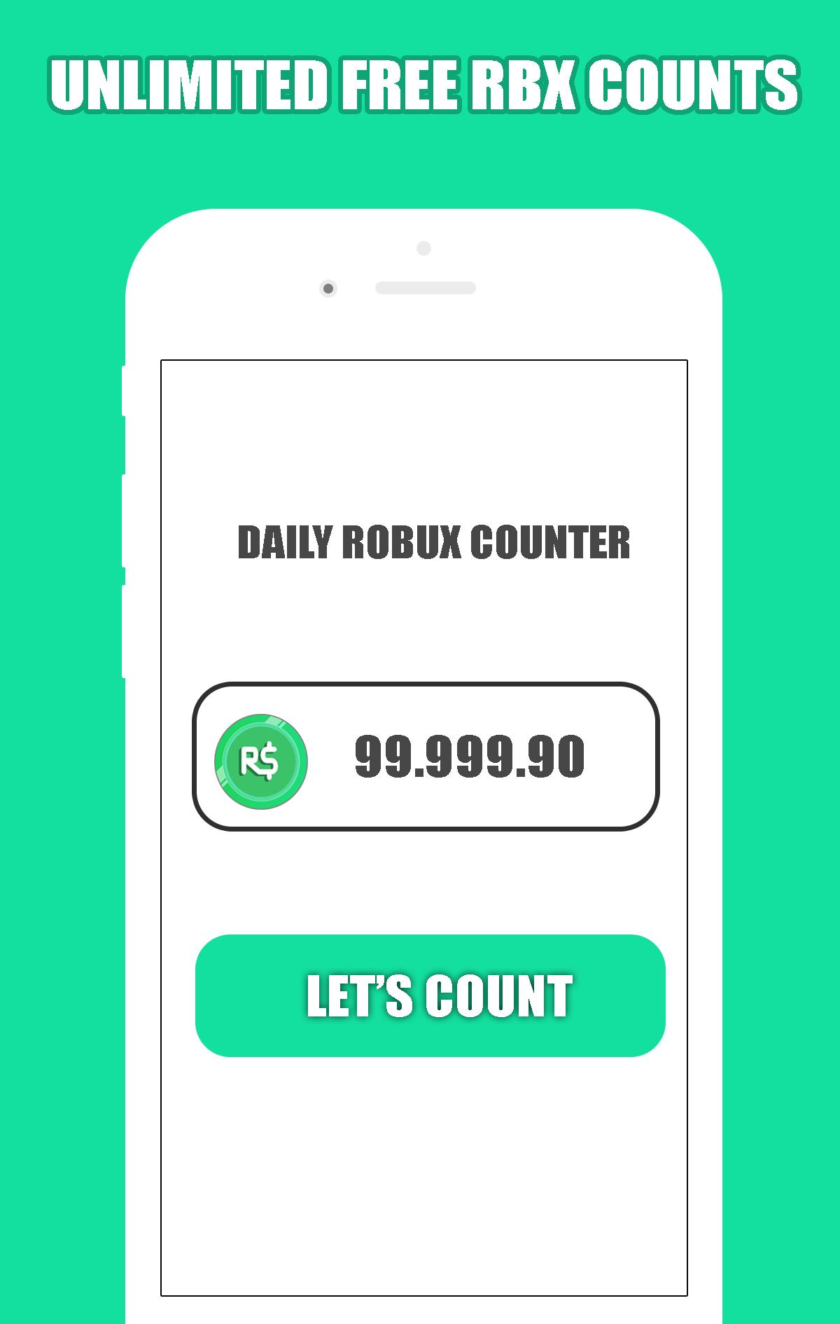 Free Robux Counter For Roblox - RBX Masters for Android ... - 