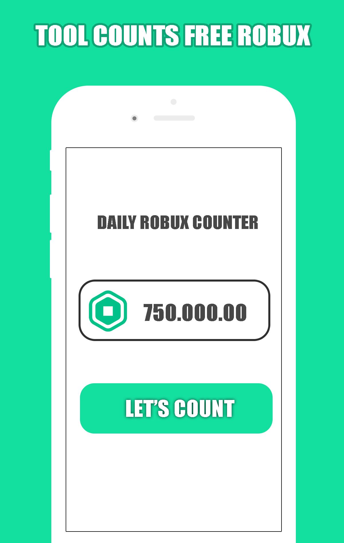 Free Robux Counter Free Rbx Calc 2020 For Android Apk Download - tools club robux