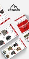 Cotosen app: clothing store penulis hantaran