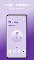Cuenta atrás, Widget de días Poster