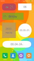 Widget countdown poster