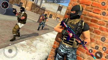 Counter Critical Strike - FPS Army Gun Shooting 3D تصوير الشاشة 1