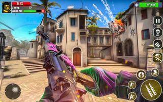 CS-Counter Strike Shooting :Offline Shooting Games تصوير الشاشة 1