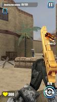 Counter Terrorist Strike: war schiet spelletjes 3d-poster