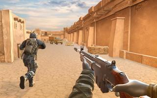 Firing Free Fire Squad Battlegrounds Survival 3D capture d'écran 3