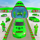 US Army Vehicle Transport Game أيقونة