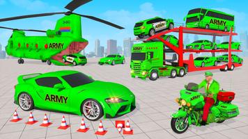 US Army Vehicle Transport Game تصوير الشاشة 1