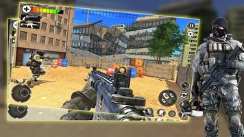 Counter battle- Offline Terrorist shooting game 3D capture d'écran 1