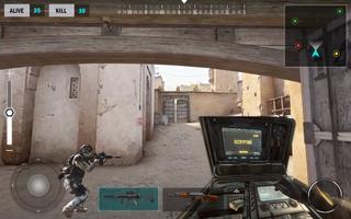 Offline FPS Gun Shooting Games captura de pantalla 2