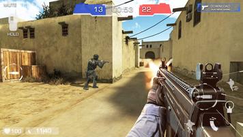 مكافحة الإرهاب إطلاق النار FPS الملصق