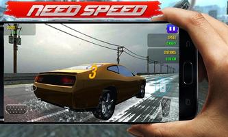 Need Speed for Wanted الملصق
