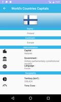 Capitales de tous les pays capture d'écran 1