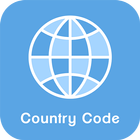Todo el código de país icono