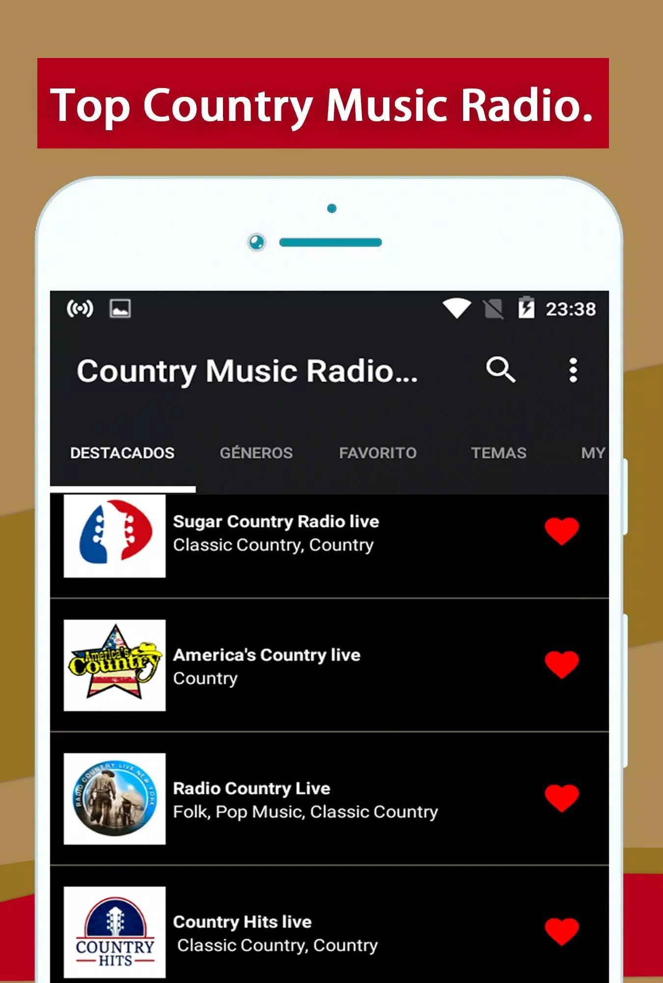 下载Country Music Radio Usa的安卓版本