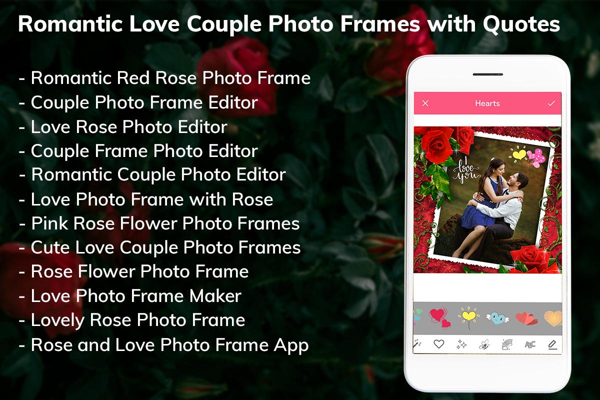 Rose Frame Photo Editor Romantic Love Frames For Android Apk Download
