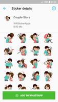 Love Stickers Animated for WhatsApp -WAStickerApps 截圖 1