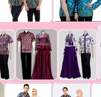 Modèles de robe de couple batik Affiche