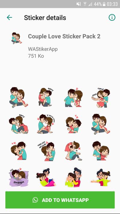 Love Sticker Packs For WhatsApp - WAStickerApps 截 圖 1.
